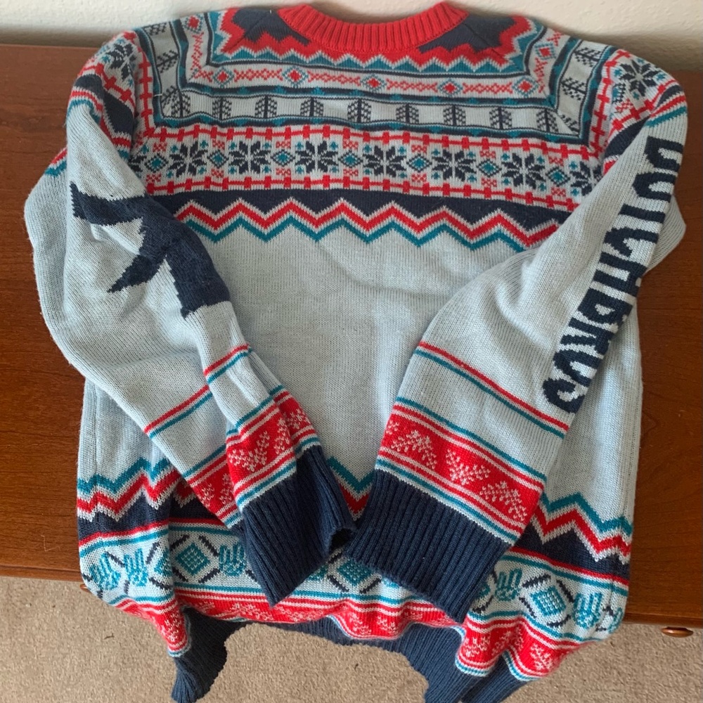 Blue Christmas Sweater from Dutch Bros